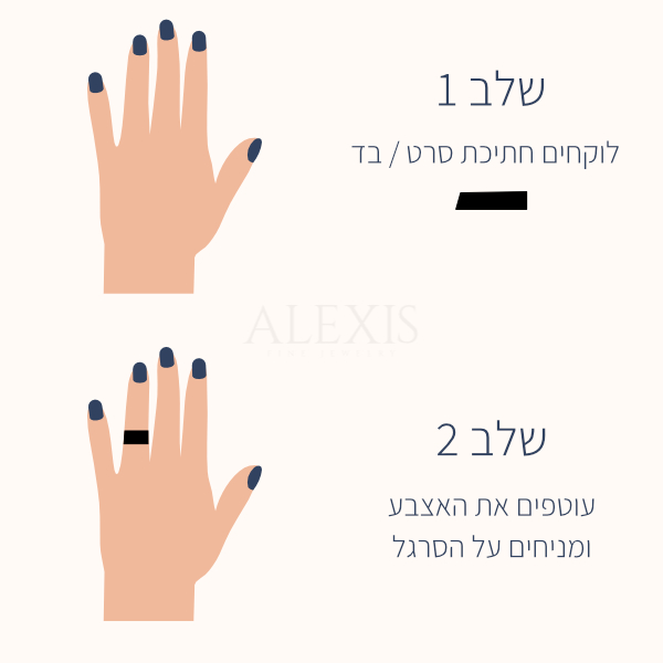 שלבים במציאת טבעת אירוסין