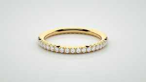"סוואנה" טבעת יהלומים איטרניטי משלימה משובצת 0.40 קראט