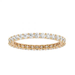 "אליאנה" טבעת איטרניטי משלימה משובצת 30 יהלומים של 3 נק' במשקל כולל של 1.00 קראט