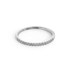 "ניקי" טבעת יהלומים משלימה משובצת 16 יהלומים קטנים במשקל 0.10 קראט