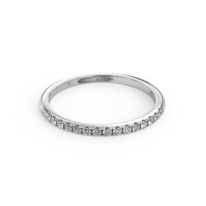 "ניה" טבעת יהלומים משלימה משובצת 16 יהלומים קטנים במשקל 0.16 קראט