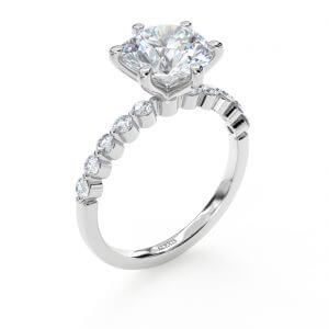 טבעת אירוסין יוקרתית "רוני" משובצת ב2.00 קראט יהלומים