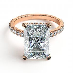 טבעת אירוסין "ג׳יין" משובצת יהלום רדיאנט 2.00 קראט