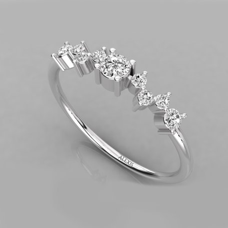 טבעת יהלומים ״סן קלייר״